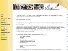 Tablet Screenshot of biographiewerkstatt-singer.de